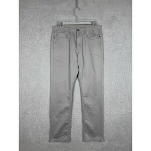 Copper & Oak Men's 32x32 Air Luxe‎ Slim Straight Low Impact Wash Flex-Comfort